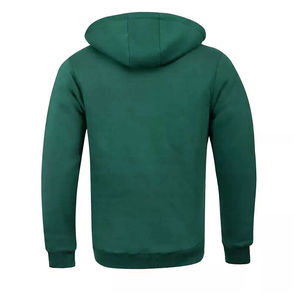 Sudaderas con Capucha de Invierno para Hombre, con Cierre Completo, Bolsillo, Diseño de Logotipo Personalizable, Color Liso, 100% Algodón, Forro Polar Transpirable - Product Image 2