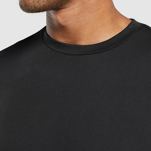 T-shirt blanc à manches courtes et col rond pour homme, coupe classique, décontracté, couleur unie, en jersey de coton, style oversize et ample - Product Image 6
