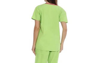 New Condition Women <b>Scrub</b> <b>Uniforms</b> High Quality Polyester Fabric Multi Color Waterproof Women <b>Scrub</b> <b>Uniforms</b> with Latest Style - Product Image 2