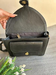 Nuevo Western Stylish Multi Reciclado Cuero Stubby Color Sling Bag Bolso de cuero de alta calidad Colorido Mujeres Side Sling Bags - Product Image 6