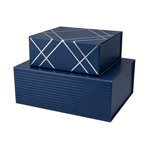 Deluxe Custom Logo Magnetic <b>Foldable</b> Gift <b>Box</b> Packaging Solid White Paper Matt Lamination UV Coating Embossing Recyclable - Product Image 1