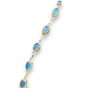 Venta al por mayor Original Superb Gemstone Sterling Silver 925 Fine Bracelet Tennis Bracelet Style para Mujeres para Fiesta o Regalo - Product Image 1