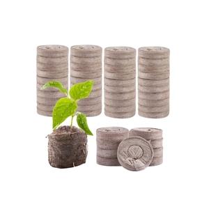 VERFÜGBAR Hochwertige Umweltfreundliche Nachhaltige Kokosfaser-Pellets Meistverkaufte Premium-Wasserrückhaltescheiben für Gartenbedarf - Product Image 1