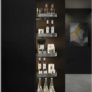 Gabinetes de Cocina de Madera Blanca MDF Personalizados de JY Project, Estilo Europeo, RTA, Modulares, con Puerta Shaker, Venta al por Mayor de Fábrica para Apartamentos - Product Image 1