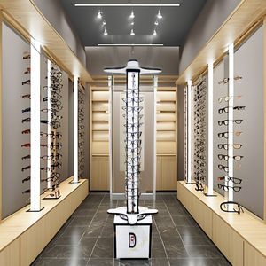 Wholesale Optical Shop <b>Eyewear</b> <b>Display</b> Stand Floor Eyeglass Rotating <b>Display</b> Stand - Product Image 1