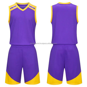 Uniformes d'équipe légers de qualité supérieure, tendance, respirants, uniformes de basket-ball, sublimation 3D, nouveau design, maillots de basket-ball - Product Image 6