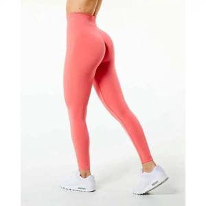Women's Eco-Friendly Spandex High Waist Yoga <b>Leggings</b> <b>Pockets</b> Heat-Transfer Printed Logo Soft Breathable Fabric for Gym <b>Workout</b> - Product Image 2
