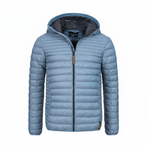 Blouson Bomber Matelassé Épais Unisexe Personnalisé en Tissu Camouflage avec Capuche et Fermeture Éclair Intégrale, Vêtement d'Extérieur Isolant pour le Printemps - Product Image 6