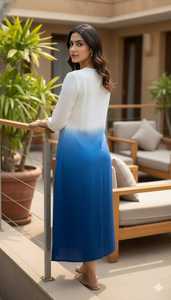 Salwar Kameez de Rayón Tie Dye para Mujer - Ropa Informal para Fiestas, Bodas, Playa, Cómoda, Premium, para Todas las Temporadas, Corte Regular - Product Image 2