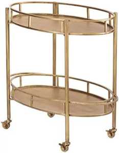 Eco-Friendly Natural Bamboo Kitchen Trolley 3-Tier <b>Rolling</b> Storage <b>Rack</b> with Drawer Mobile Spice Organizer Fruit Vegetable Cart - Product Image 4