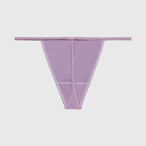 Culottes string pour femmes avec logo à la taille, tricotées, sexy et originales - Product Image 6
