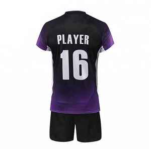 Uniforme de voleibol con impresión personalizada OEM diseñado para una ventilación superior, movimiento activo y colores vibrantes de larga duración. - Product Image 2