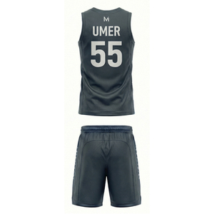Ensemble de maillots d'entraînement de basketball respirants, personnalisables (couleurs et logo), grandes tailles, pour hommes et femmes, vêtements de sport OEM ODM - Product Image 2