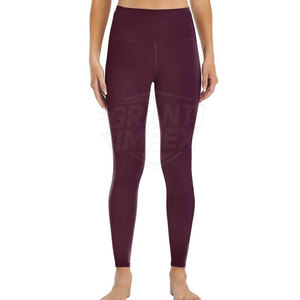 Nouvel ensemble de yoga pour femme 2026, design personnalisé avec logo, taille élastique solide sur le devant, tissu léger et respirant, séchage rapide - Product Image 5
