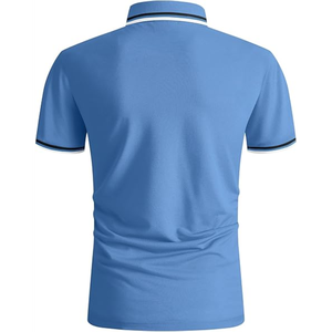 Camiseta Deportiva de Golf Personalizable para Hombre, Transpirable, de Secado Rápido, 100% Algodón, Ligera, Cómoda, con Estampado Bordado - Product Image 3