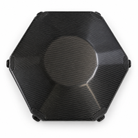 Couverture d'équipement OEM en fibre de carbone pour drones industriels/de relevé/de lutte contre les incendies – Forme personnalisable, épaisseur 4 mm