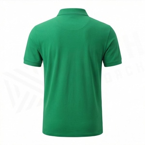 เสื้อโปโลคอปกทรงเข้ารูป แห้งเร็ว ระบายเหงื่อได้ดี แขนสั้น ผ้าโพลีเอสเตอร์ สีพื้น ปักโลโก้ได้ตามต้องการ - Product Image 2