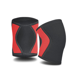 Sports Neoprene <b>Knee</b> Sleeves Pair for Power Lifting Weightlifting Non-Slip Adjustable Unisex Heavy Duty Professional Protection - Product Image 1