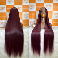 Prix d'usine Top Haute Qualité 100% Vietnamien Hai Humain, Double Drawn Long Perruque Cheveux Humains, Perruque pour Femmes Noires