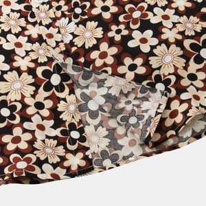 Men's Hawaiian <b>Shirt</b> Floral Print Casual Button Down Poplin Polyester Cotton Island Vacation <b>Summer</b> <b>Shirt</b> - Product Image 3