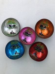 Nuevo Estilo de Vida, Tazón de Cáscara de Coco, Hecho a Mano en Vietnam, Plato Natural Ecológico Pulido para Decoración de Mesa, Cocina, Comedor y Frutas - Product Image 5