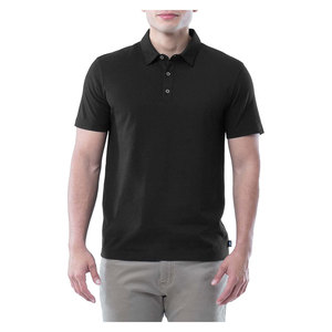 2024 New Men's Short Sleeved Polo T-shirt 200g Elastic Cotton Ice Silk Fiber <b>Neutral</b> Men's T-shirt - Product Image 1