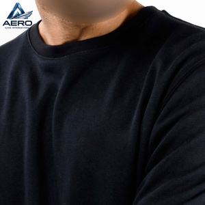 Causal Wear <b>Black</b> Solid Color Latest Design Comfortable With Best Fabric Sweatsuit For <b>Men</b> Wholesale Slim Fit Jogging Gym Suit - Product Image 5