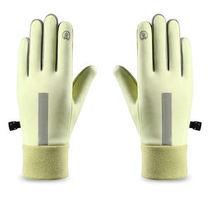 ถุงมือฤดูหนาว ถุงมือขี่ม้าหน้าหนาว หนา กันลม หน้าจอสัมผัสได้ อุ่น ถุงมือสกี คุณภาพสูง กันลื่น ถุงมือขี่ม้า - Product Image 2