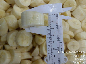 กล้วยแช่แข็ง IQF จากเวียดนาม จำหน่ายส่งสำหรับตลาดปลีกและส่ง - Product Image 5