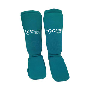Protège-tibias élastiques innovants, souples, antidérapants et de compression pour l'entraînement aux arts martiaux et le football (unisexe) - Product Image 2