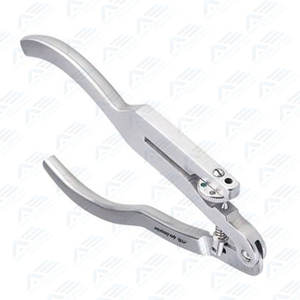 Pinzas de Perforación Manuales de Alta Calidad, Color Marfil, Pinzas Dentales de Acero Inoxidable Premium para Cirugía Oral de Precisión y Biopsia Ósea - Product Image 2