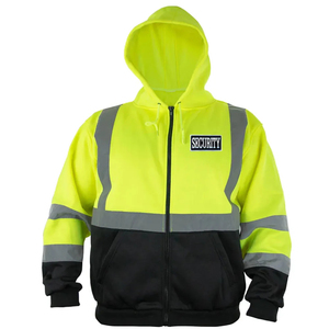 Chaqueta de Seguridad para Trabajo, Construcción, Fábrica, Reflectante, Softshell, Talla Regular, Chaqueta de Seguridad para Hombre para Exteriores - Product Image 3