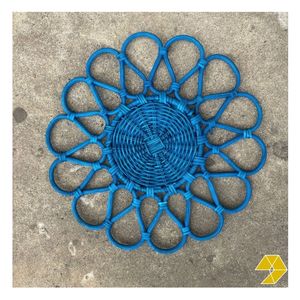Custom Handwoven Rattan Charger Plate Natural Round Wicker Placemat Rustic Wedding Table Decoration Wholesale Supplier - Product Image 5