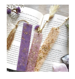 ที่คั่นหนังสือเรซิ่นทำมือ สีชมพู/เหลือง/แดง 3 ชิ้น พร้อมห่วง สำหรับสำนักงาน ที่คั่นหน้าพจนานุกรม - Product Image 2