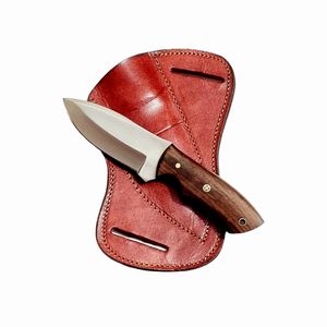 Cuchillo de Caza Premium con Hoja Fija y Funda de Cuero, Cuchillo Compacto para Exteriores, Equipo de Supervivencia, Venta al Por Mayor - Product Image 2