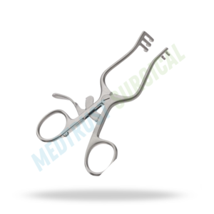 Retractor Quirúrgico Autoajustable de 2x3 Puntas para Piel, de Acero Inoxidable - Product Image 3