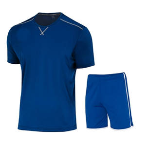 Conjunto de Pantalones Cortos Casuales de 2 Piezas para Hombre, de Algodón Sólido, con Impresión de Logotipo Personalizado, Transpirable y de Secado Rápido - Product Image 1