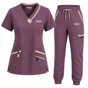 Uniformes de Enfermería y Uniformes Médicos Unisex de Color Personalizado Premium con Detección de Agujas, Servicio OEM, Proveedor de Fábrica a Nivel Mundial - Product Image 2