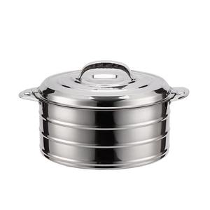 Casserole luxueuse en acier inoxydable, fabriquée avec soin, avec couvercle assorti, adaptée aux cuisines domestiques et à un usage commercial. - Product Image 1