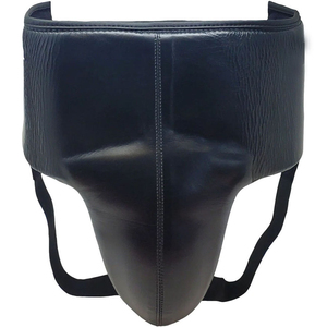 Protector Inguinal de Boxeo Unisex, Nuevo Diseño, Cómodo y Personalizable, de Cuero Vacuno, Material Textil Transpirable y Ecológico - Product Image 1