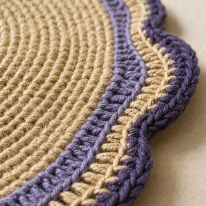 Low Quantity <b>Table</b> <b>Mat</b> Custom Washable Cotton Circular Wholesale Raffia <b>Table</b> <b>Mat</b> Heat Resistant Antislip <b>Table</b> <b>Mat</b> from India - Product Image 3