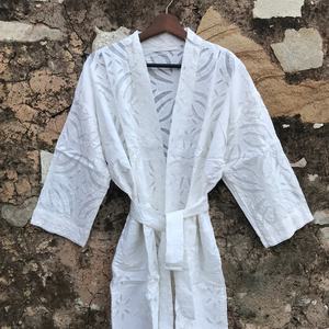 เสื้อแจ็กเก็ตยาวผ้าฝ้ายระบายอากาศสำหรับผู้หญิง, เสื้อแจ็กเก็ตยาวผ้าฝ้ายสีขาวระบายอากาศได้ดีสำหรับใส่ในฤดูใบไม้ร่วงผ้าทอ - Product Image 5