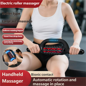Masajeador Corporal con Rodillos de Luz Roja Giratorios 360°, Anticelulitis, Reductor de <span class=keywords><strong>Grasa</strong></span>, para Abdomen, Cadera y Muslos - Product Image 4