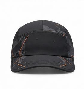 Odm Oem Sport Running <b>Cap</b> Geometric Print Breathable Polyester Unisex Adult <b>Hat</b> for Outdoor Activitie Spring Summer Baseball <b>Hat</b> - Product Image 1