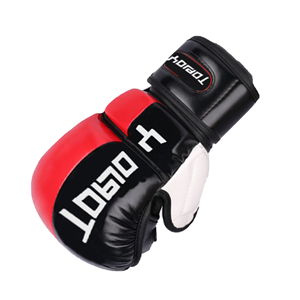 Guantes de Entrenamiento de Boxeo y MMA de Medio Dedo para Hombre, Fabricados en Cuero Resistente - Product Image 3