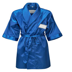 Bata de Boxeo Personalizada de Satén con Bordado y Sublimación para Gimnasio, Boxeo, Karate, Entrenamiento y Rendimiento - Product Image 2