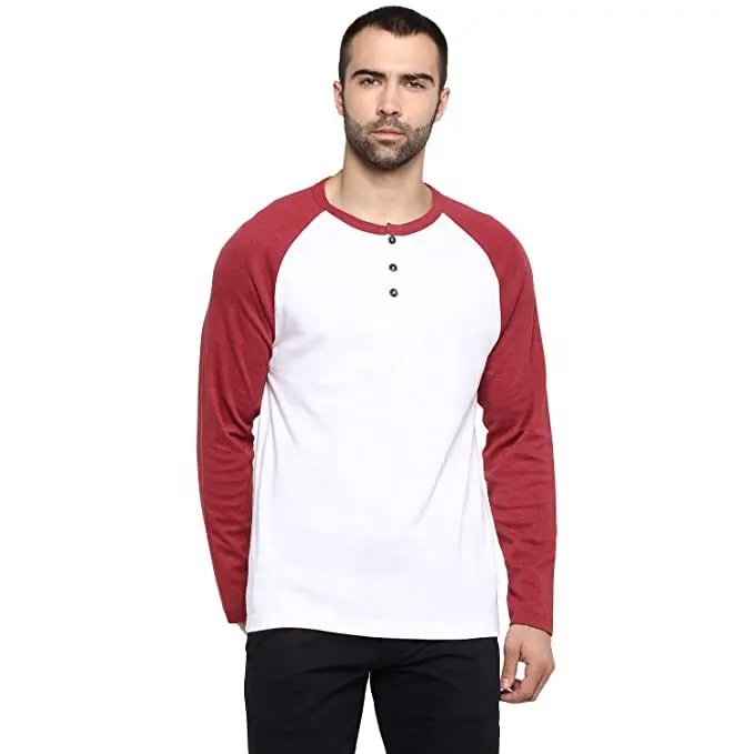 Wholesale all Size Mens Clothing 65% Cotton Polyester O-Neck Men Full Sleeve T Shirt very low prize high quality shirt for men