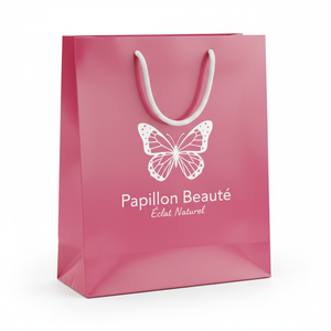 Bolsas de Papel Laminadas de Lujo Hechas a Mano, Ecológicas y Reciclables, con Diseño Personalizado para Supermercados, Comercios Minoristas y Regalos - Product Image 3