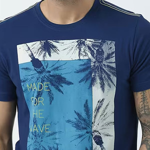 เสื้อยืดโอเวอร์ไซส์ผู้ชายไซส์ใหญ่พิเศษ แฟนซี พลัสไซส์  ผ้าฝ้ายถัก 100% พิมพ์ลายโลโก้ด้านหน้าตามสั่ง  ระบายอากาศได้ดี เป็นมิตรกับสิ่งแวดล้อม น้ำหนัก 320 กรัม - Product Image 6