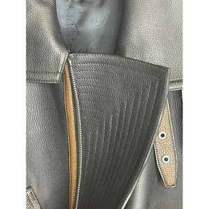 Chaqueta de Motociclista de Cuero Vacuno para Hombre, con Bolsillo Delantero, Chaqueta de Moda para Motociclistas - Product Image 3